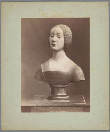 Bust of a girl (probably) in Germany