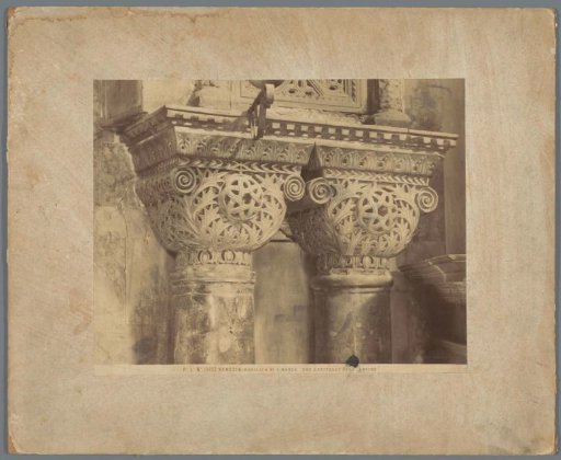 Two capitals from the Basilica of San Marco in Venice