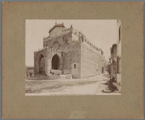 Exterior of the Chiesa Madre in Erice