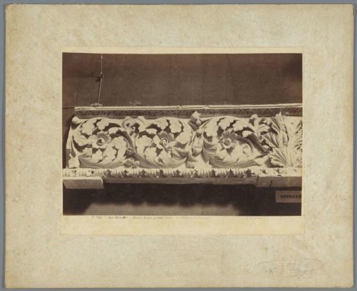 Cast of a frieze from the Cathedral of Bourges