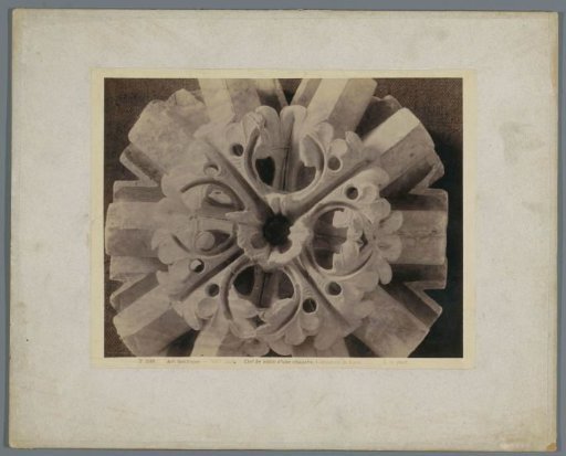 Keystone in the Cathedral of Laon