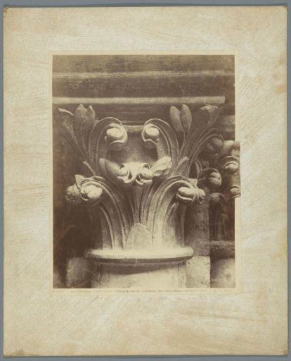 Capital in the Cathedral of Laon