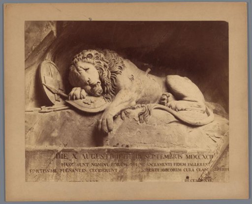 Lion Monument in Lucerne