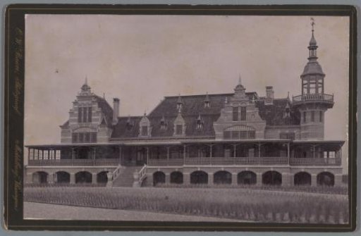 View of the Bath Pavilion in Domburg