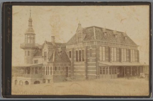 View of the Bath Pavilion in Domburg