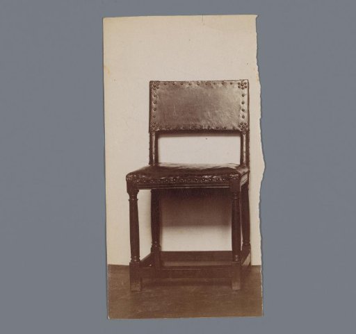 Chair with turned legs in the Rijksmuseum, Amsterdam