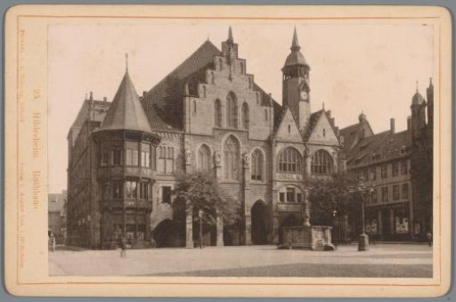View of the Town Hall of Hildesheim