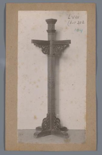 Standard decorated with volutes (possibly) in the Rijksmuseum, Amsterdam
