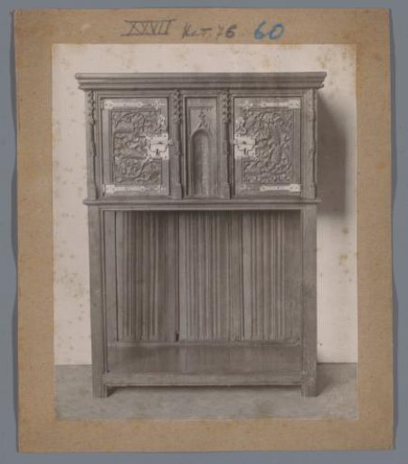 Cabinet decorated with maize (possibly) in the Rijksmuseum, Amsterdam