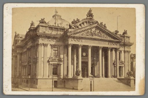 Stock Exchange Building in Brussels
