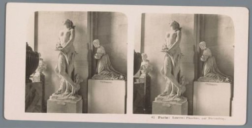 Sculpture by Jean-Baptiste Théodon in the Musée du Louvre in Paris, depicting Phaethusa
