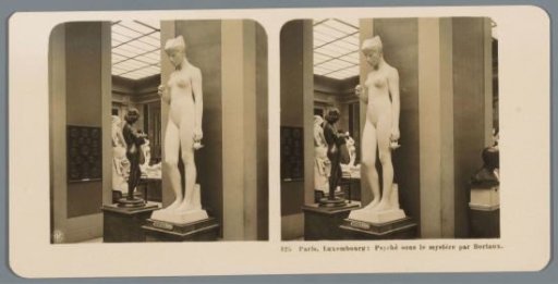 Sculpture by Hélène Bertaux in the Musée du Luxembourg in Paris, depicting Psyche