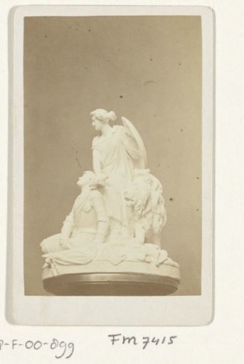 Model for the monument commemorating the battle of Heiligerlee, 1868