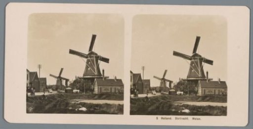 View of mills at Dordrecht