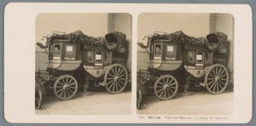 Stagecoach in the Landesmuseum in Zurich