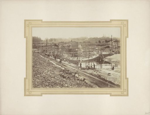 Foundation of the turning basin and lock at Vlissingen