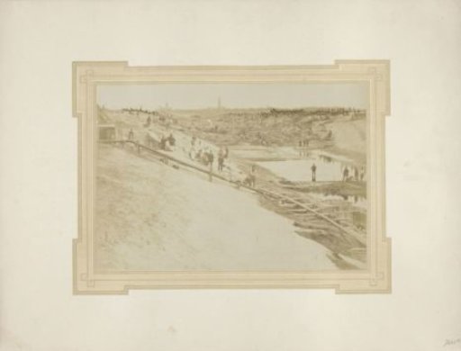 Excavation of the canal through Walcheren at Grote Abeele