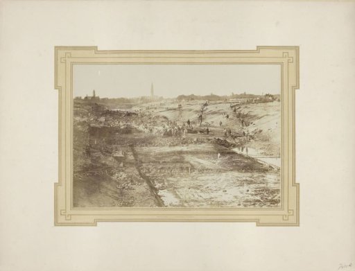 Excavation of the canal through Walcheren near Middelburg at Koudekerke