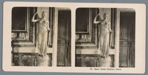Sculpture of Venus in the Villa Borghese in Rome