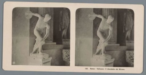 Statue of the Discobolus in Vatican City