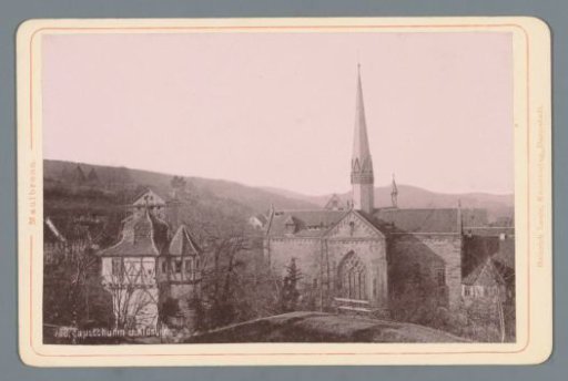 View of the Faustturm and Maulbronn Abbey