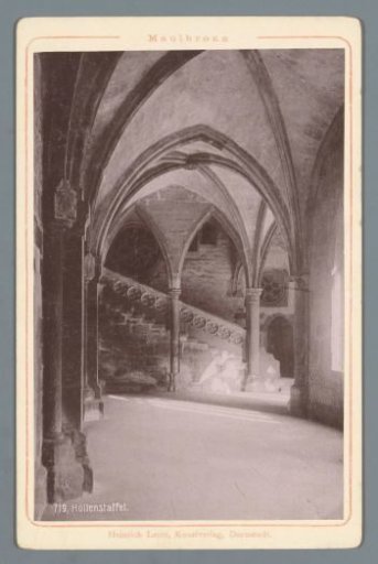 Staircase in Maulbronn Abbey