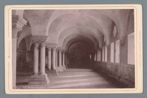 Winter Refectory in Maulbronn Abbey