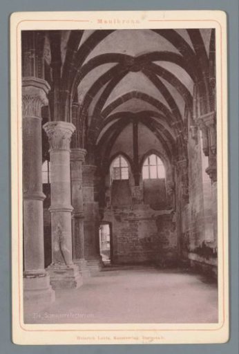 Summer Refectory in Maulbronn Abbey