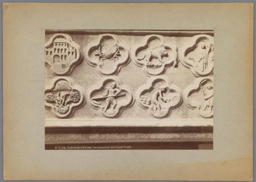 Reliefs from Notre-Dame of Amiens