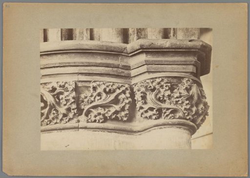 Relief on a Pillar of the Cathedral of Nevers