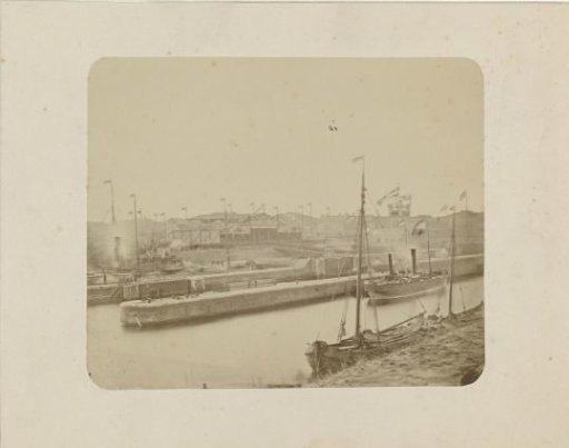 Opening of the North Sea Canal, 1876