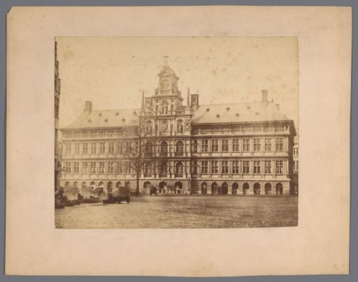 View of the Town Hall of Antwerp