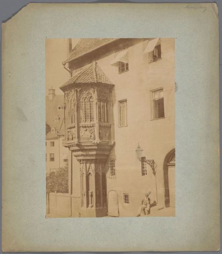 Decorated oriel in Nuremberg