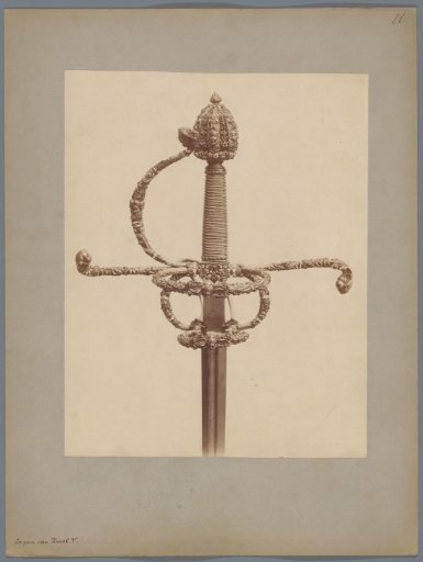 Decorated hilt of the sword of Emperor Charles V
