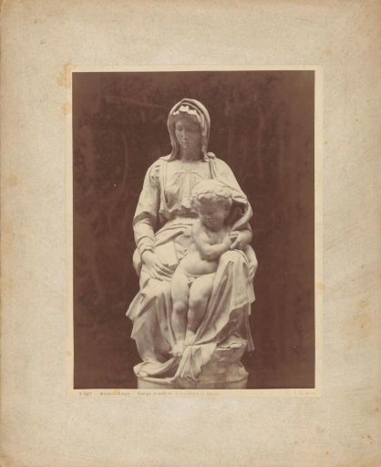 Madonna and Child by Michelangelo in the Church of Our Lady in Bruges