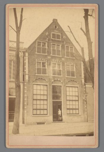 View of a house in Edam