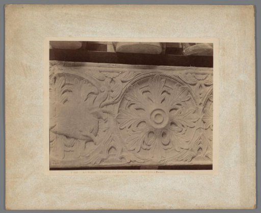 Part of the tympanum of the Saint-Pierre church in Moissac