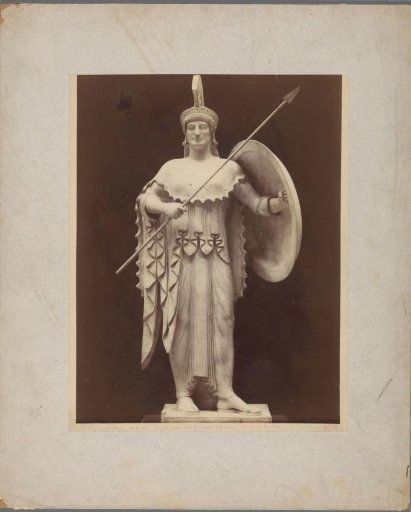 Possible replica of a statue of Athena from the Temple of Aphaia