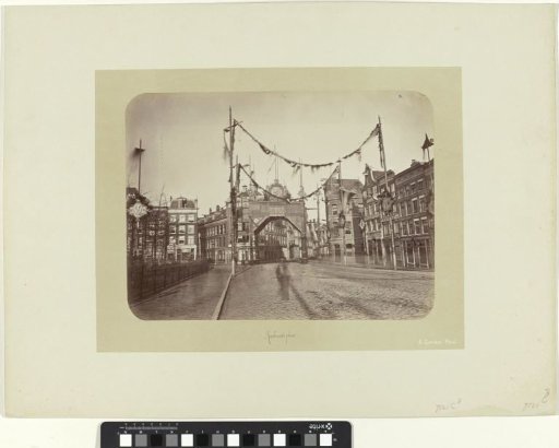 Triumphal Arch on the Rembrandtplein, 1879