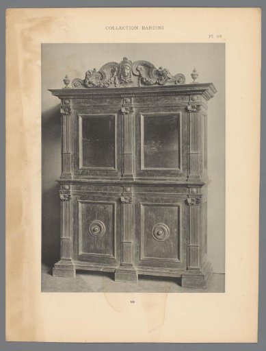 Decorated cabinet