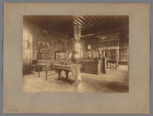 Hall of wrought iron in the Musée de Cluny in Paris
