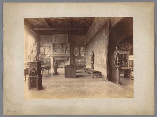 Hall in the Musée de Cluny in Paris