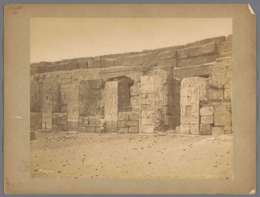 Hieroglyphs of the Temple of Seti I in Abydos