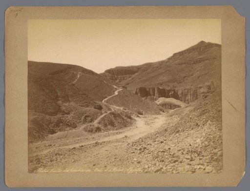 View of the Valley of the Kings near Luxor
