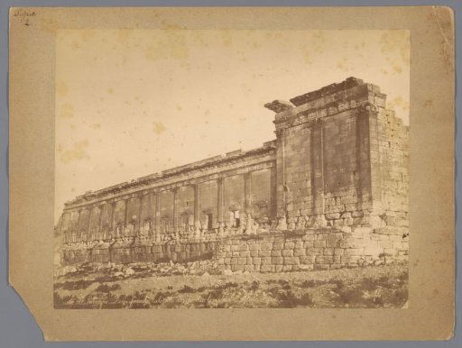 View of the Temple of the Sun at Palmyra