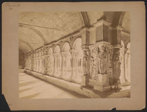 View of a colonnade