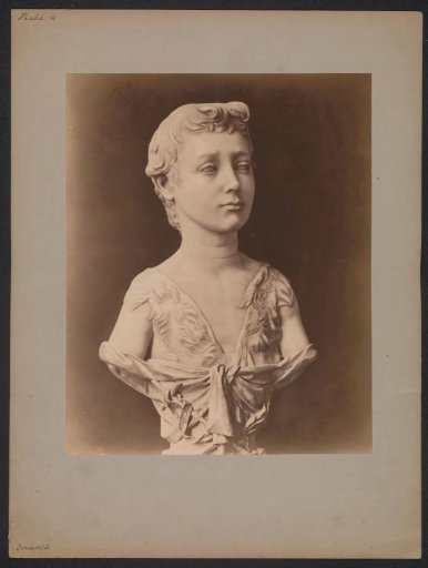 Bust of an unknown person
