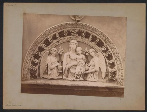 Madonna di Via dell'Agnolo by Lucca della Robbia