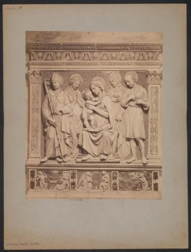 Madonna and Child with Saints by Andrea della Robbia