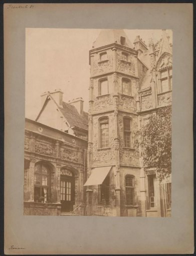 View of a building in Rouen